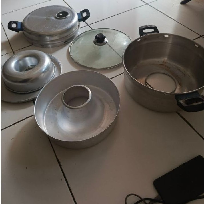 panci dandang pengukus kue