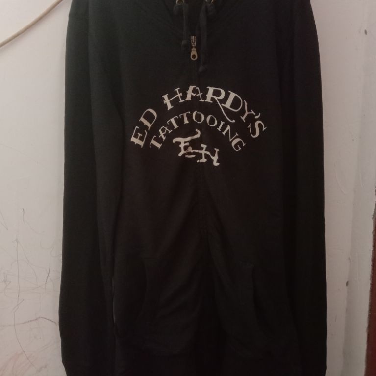 Hoodie Zipper Ed Hardy original brand