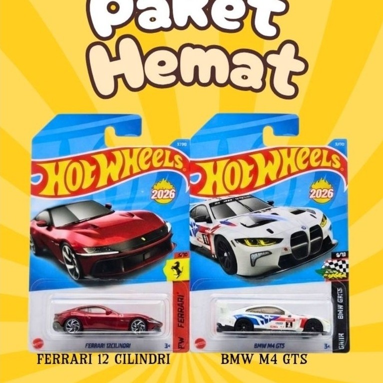 [ Paket Hemat ] Ferrari 12 Cilindri + Bmw M3 GT3