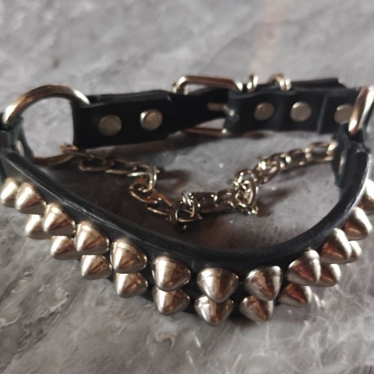 strap boots UK studs 12mm dan 10mm