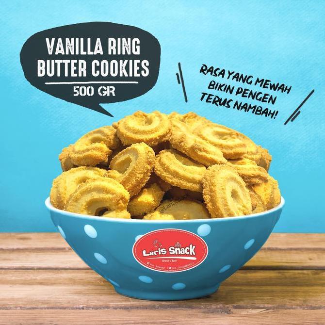 Biskuit Vanila Ring Butter Cookies Monde Gelora Sna Kiloan Gr