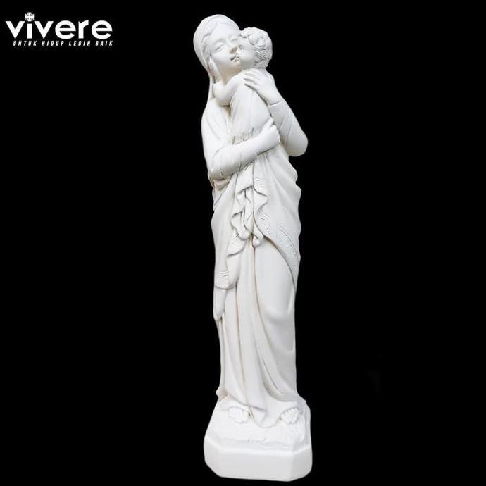 ] Patung Maria Bunda 26 cm Putih