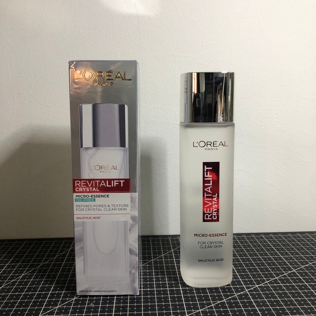 [BACA DESKRIPSI] PRELOVED SKINCARE LOREAL REVITALIFT CRYSTAL ESSENCE TORRIDEN DIVE IN GLOW MIST LOW 