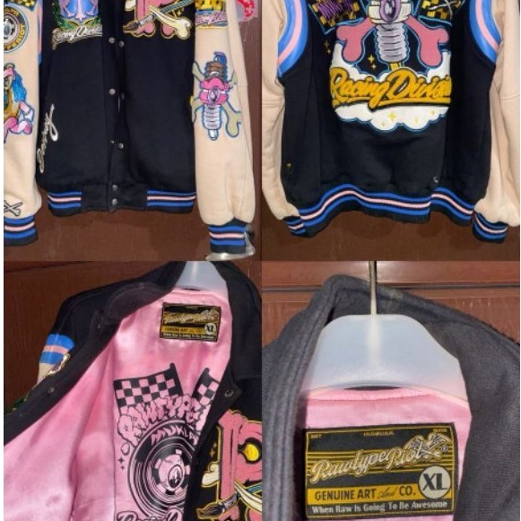 varsity rawtype x muklay size xl