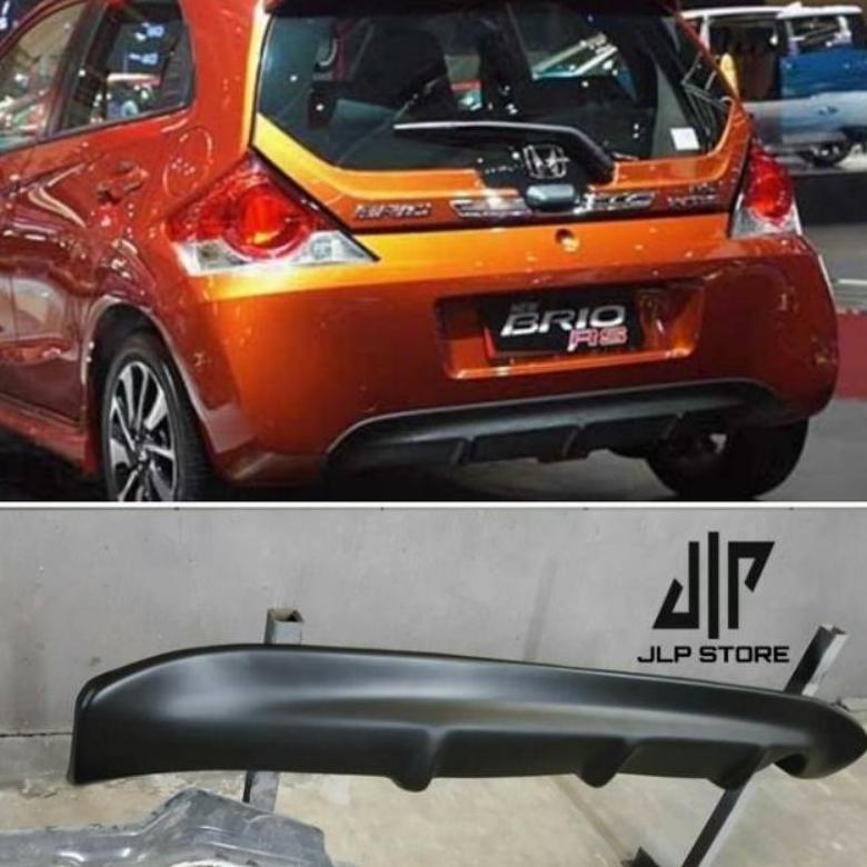 diffuser difuser bodykit belakang honda brio old lama 2012 - 2018
