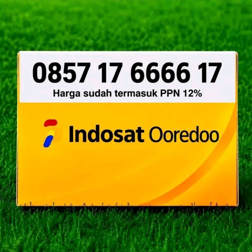 Perdana Nomor Cantik Indosat 17 6666 17