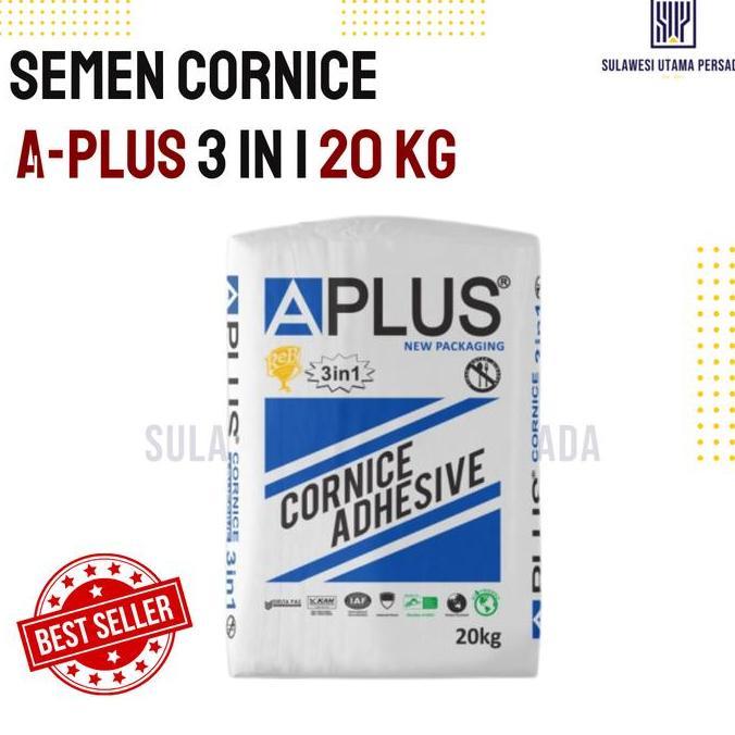 best seller] Compound APlus 20kg / Kompon Gypsum APlus 20kg / Cornice Adhesive