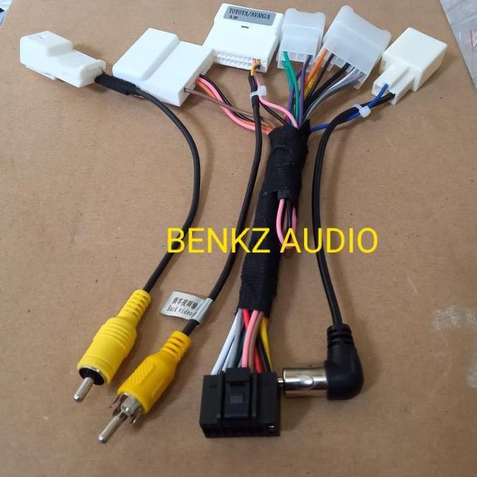 Soket HU android nakamichi PNP avanza veloz 2018 2019 full set
