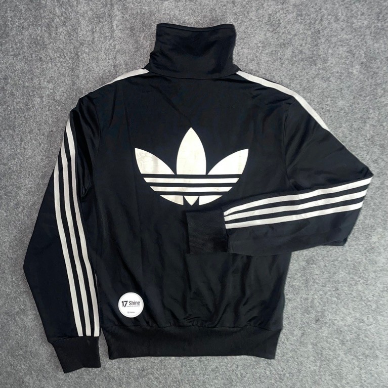 adidas tracktop firebird big logo size S