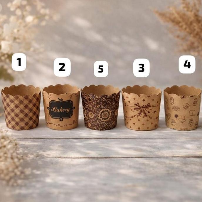 Pilihan - Kertas Cup Cake Muffin / Paper Cup Cake Muffin
