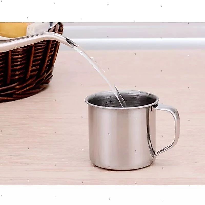 Cangkir Stainless 7cm / mug tea / Cangkir kecil / Cangkir gunung / Cangkir Camping
