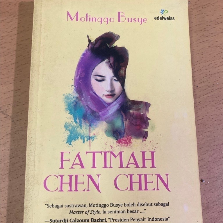 Buku Fatimah Chen Chen Motinggo Busye edelweiss novel bahasa Indonesia