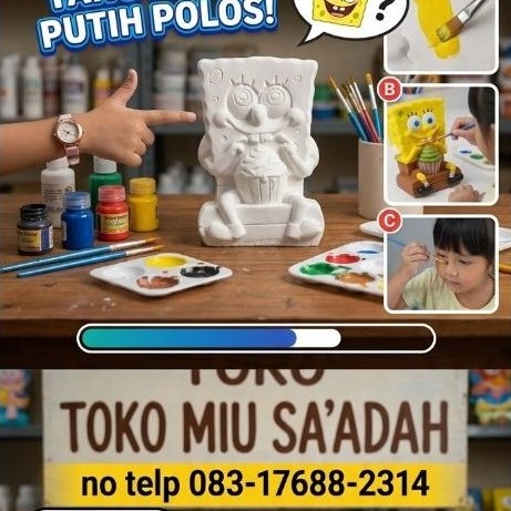 Zoetoys Gypsum DIY Melukis Imlek Edukasi Anak