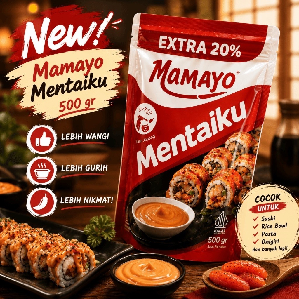 MAMAYO MENTAIKU 500 gram