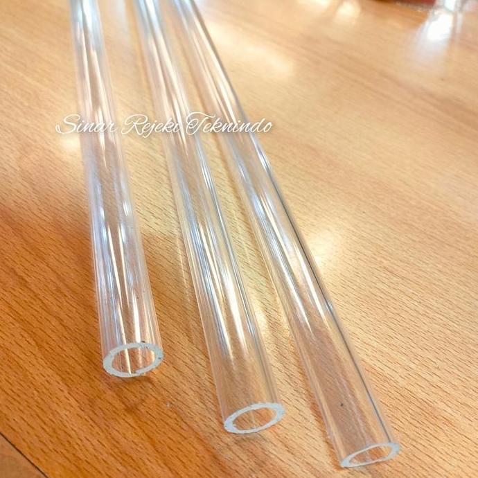 Pipa akrilik bening 2" inch - Pipe acrylic 1 meter