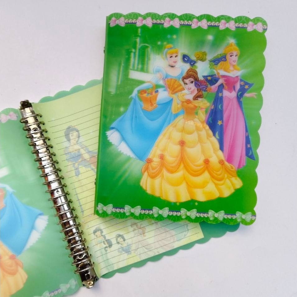BINDER A5 3D PRINCESS NEW/BINDER RING BESI /FRER ISI 3LBR