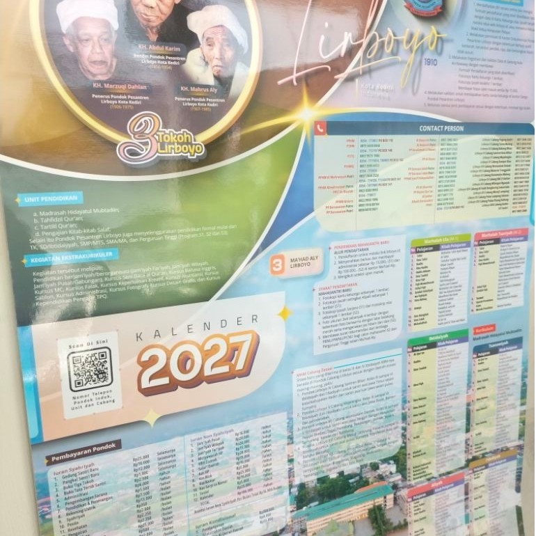 kalender Lirboyo 2027 terbaru