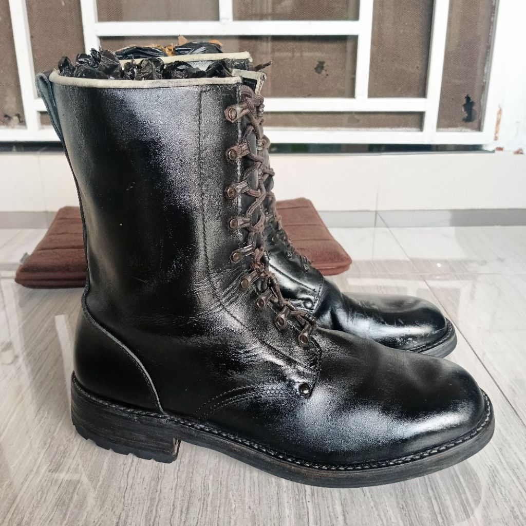 DERISI SUD Italy Combat Army High Boots Size 46 Insol 29-30 Cm