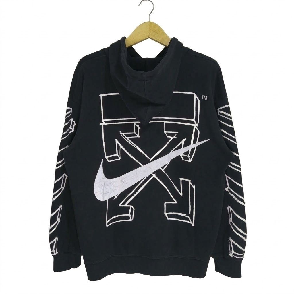 Jacket Hoodie Nike x Off-White Black size L