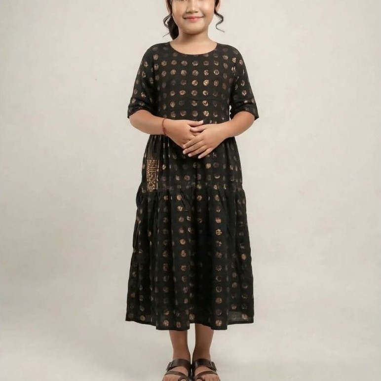 daster batik untuk anak-anak kain santung 7244