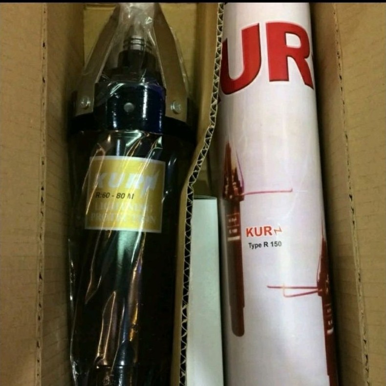 penangkal petir kurn80 kurn 80 splitzen radius kurn 80