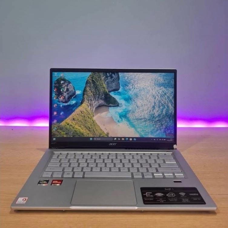 Laptop acer swift ryzen 7