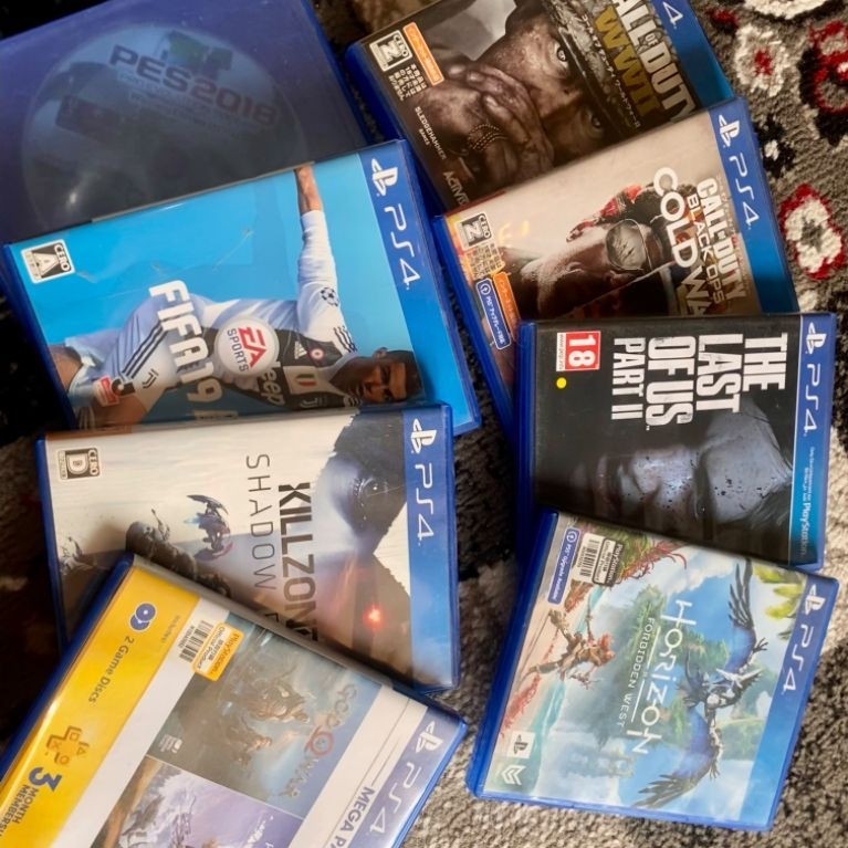 Kaset BD Ps4 Bekas Murah Berbagai Game Borongan