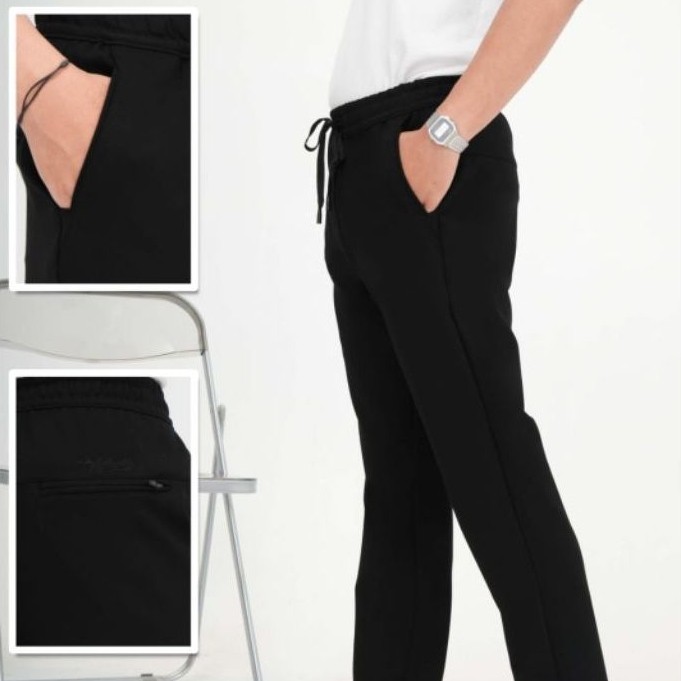 CELANA PANJANG SLIM FIT KENDY KAOS#CELANA PANJANG JOGER -CELANA PANJANG BAHAN KAOS-CELANA JOGER KEND