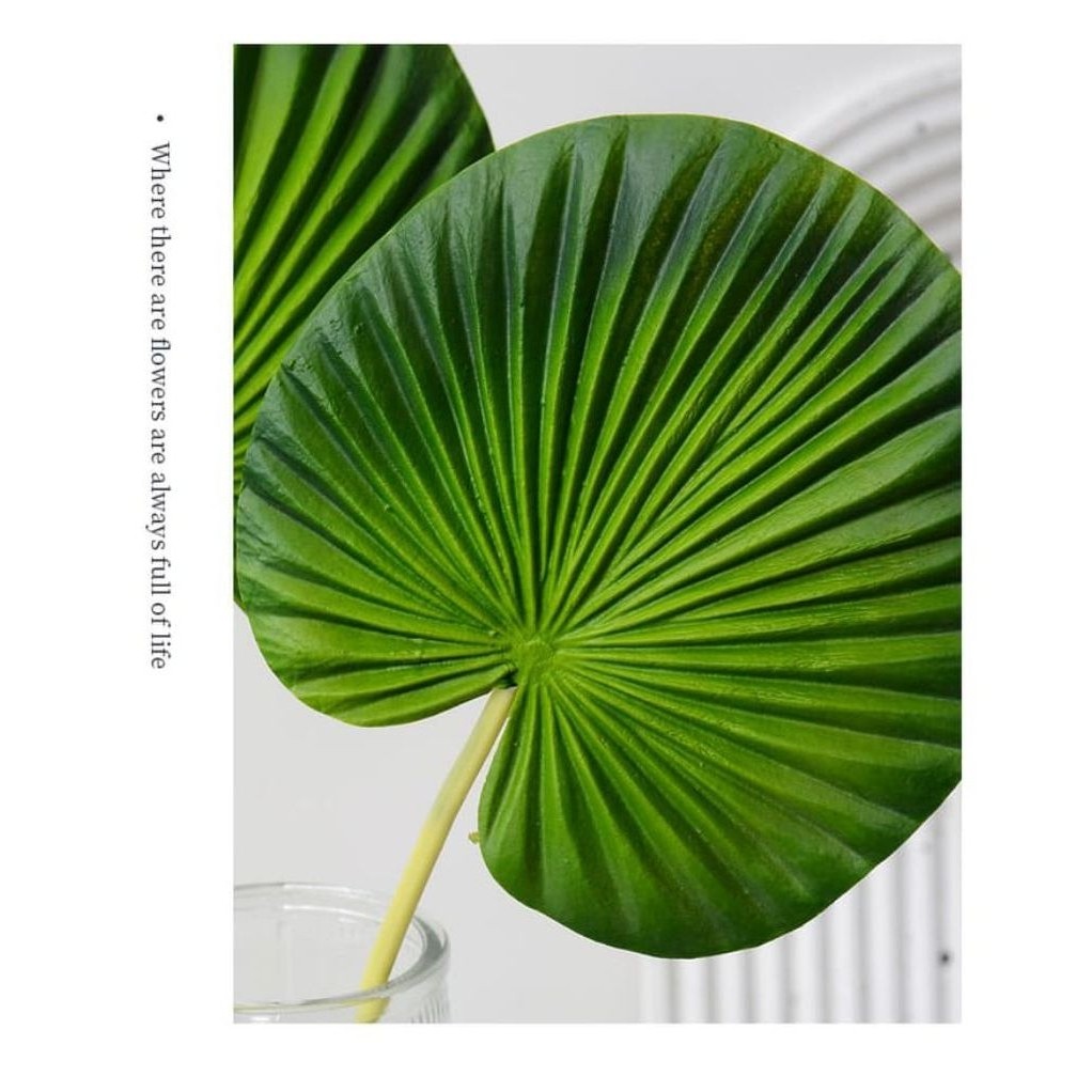 daun palem bulat artificial