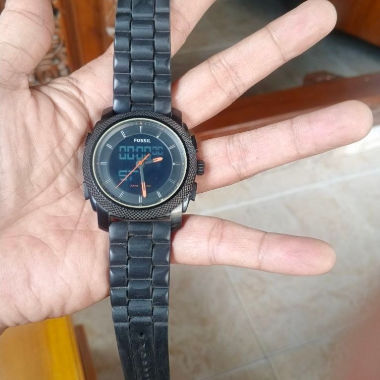Jam Tangan Pria Fosil FS 4628 Quartz Analog Digital