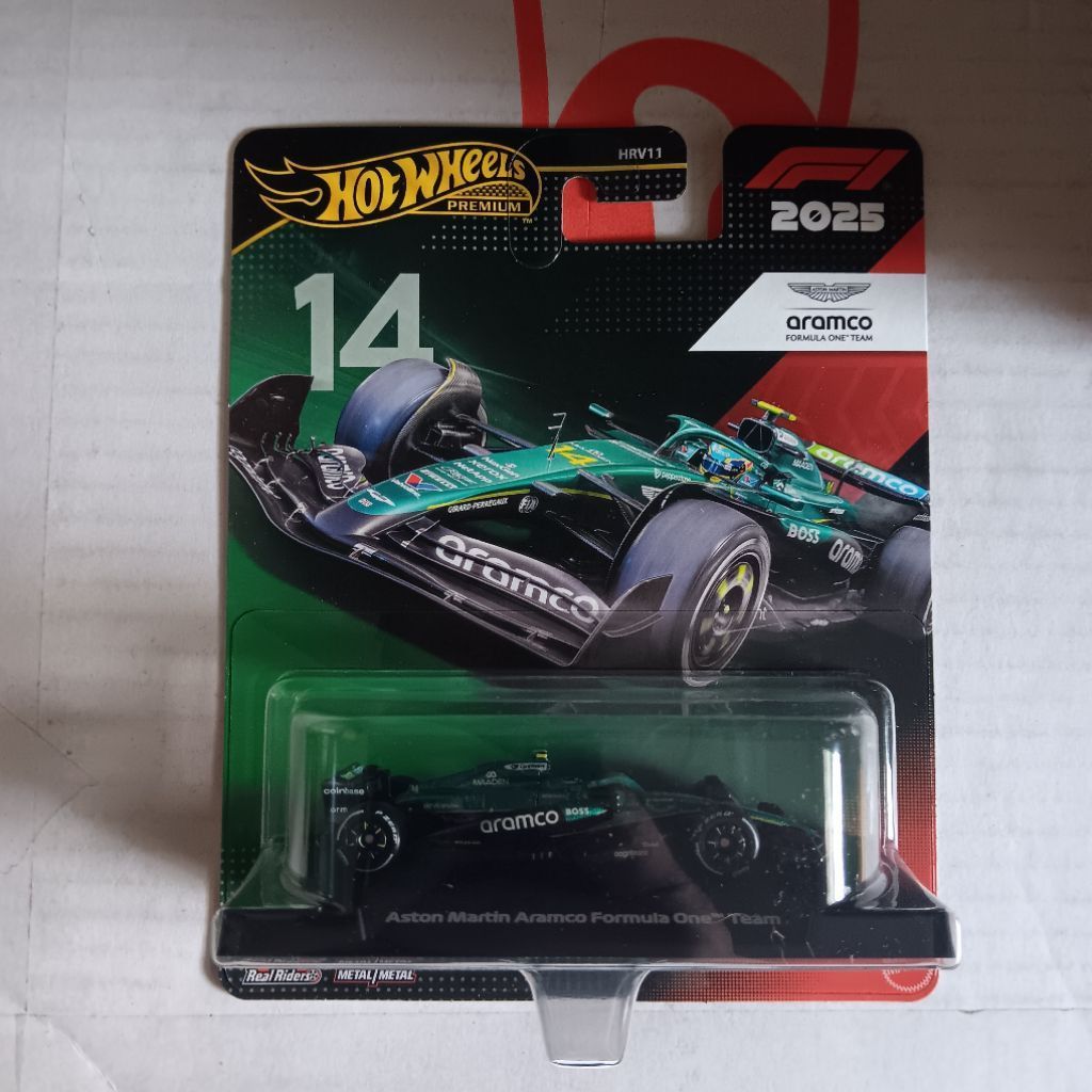 Hot Wheels F1 Aston Martin Aramco #14 Fernando Alonso