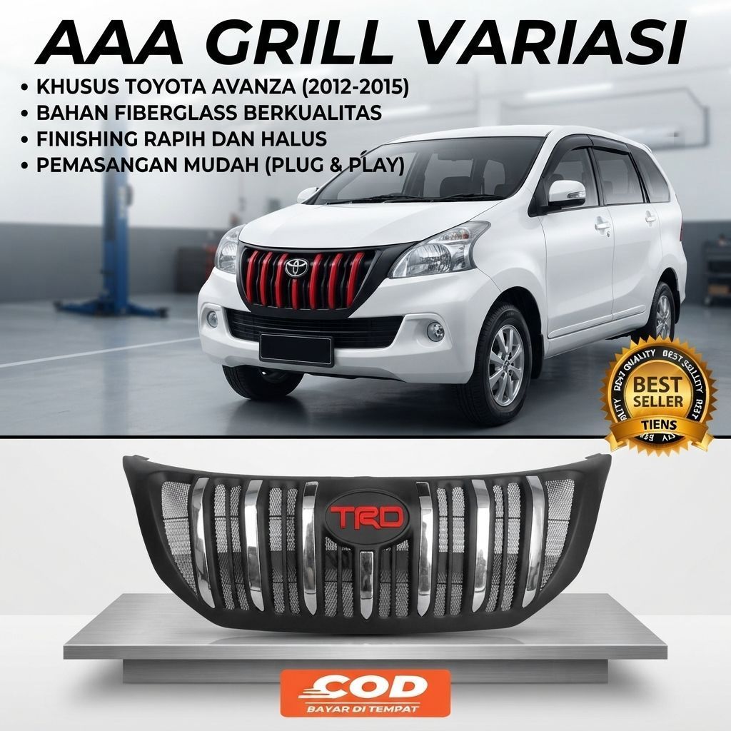 Grill Avanza tahun 2012-2014