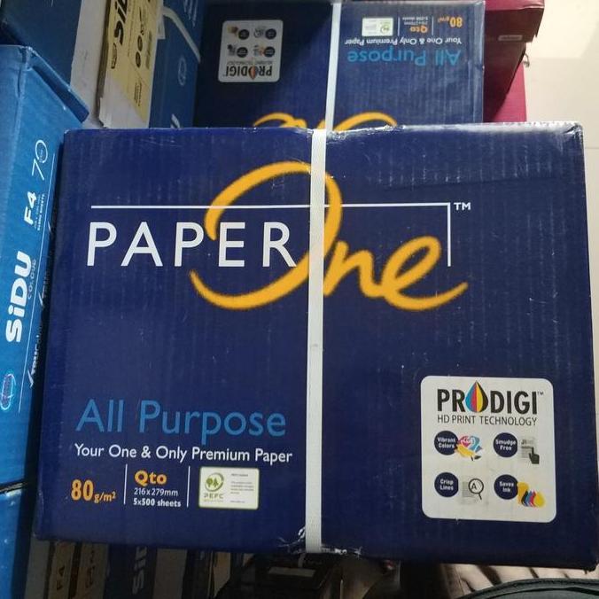 Pilihan - Kertas Quarto 80 Gram Paper One