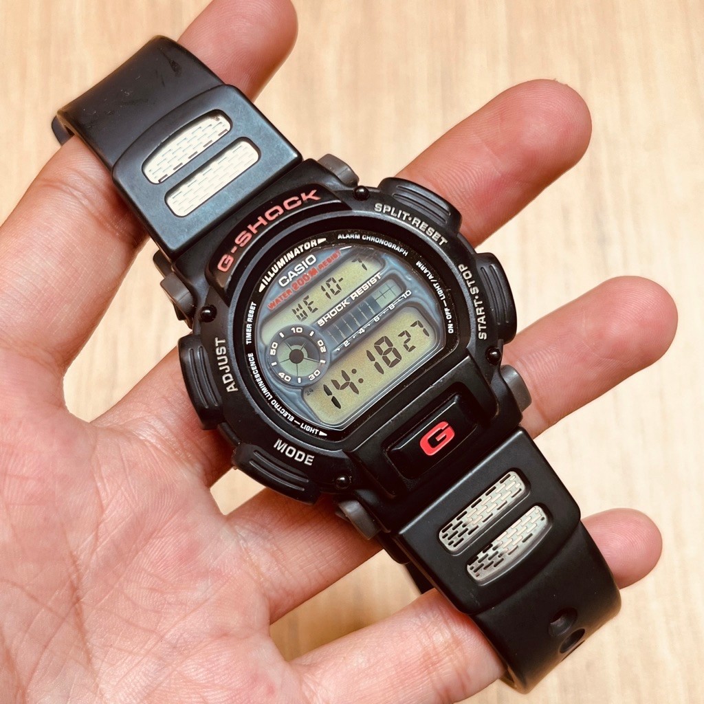 Jam Tangan Second - Casio G-Shock DW-9000 Original