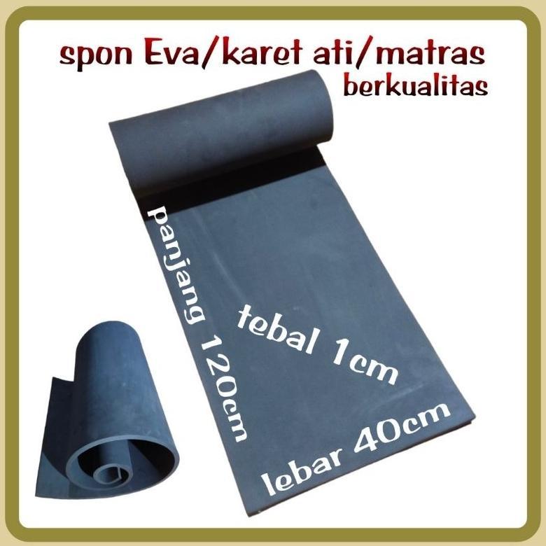 karet spon ati/spon Eva tebal 1cm