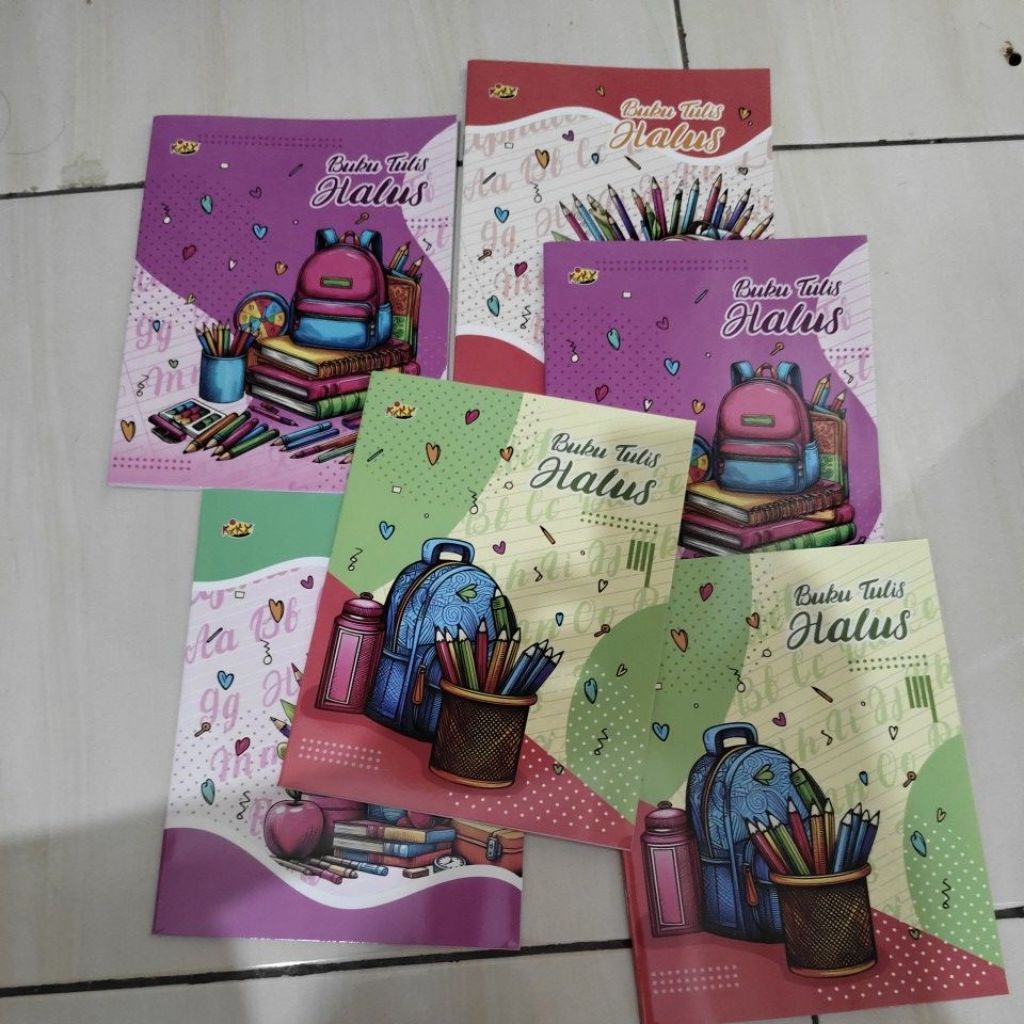 BUKU HALUS KASAR / BUKU BARIS 3 / BUKU TULIS HALUS KASAR KIKY