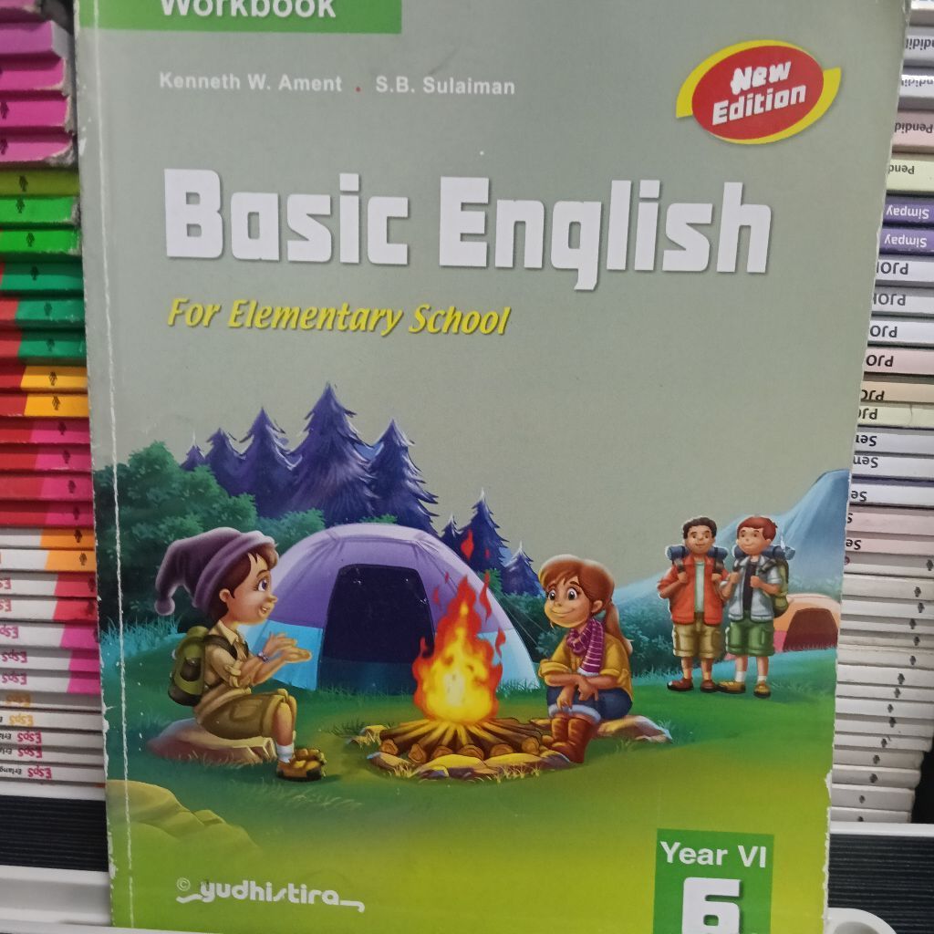 Buku Workbook Basic English, Shuan Basic English Kls. 6 New Edition Yudhistira