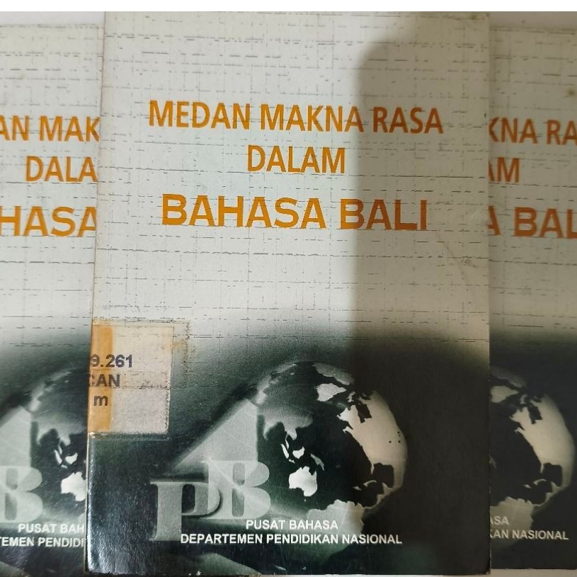 BUKU MEDAN MAKNA RASA DALAM BAHASA BALI BEKAS ORIGINAL