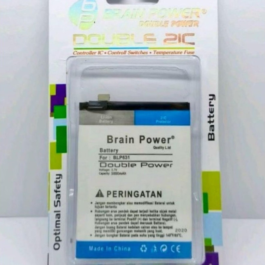 BATERAI BATRE OPPO F3 F5 F5 PLUS A77 BLP631 BLP 631 BLP-631 DOUBLE POWER BRAIN POWER