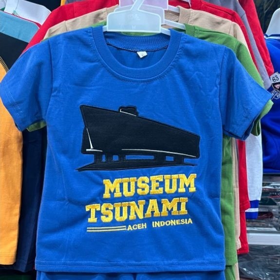 Baju kaos anak motif Aceh| oleh oleh aceh | Baju kaos