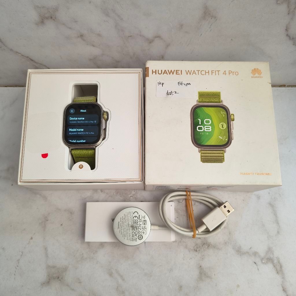 Huawei Watch FIT 4 Pro Nylon Strap Bekas - Fullset Resmi - second