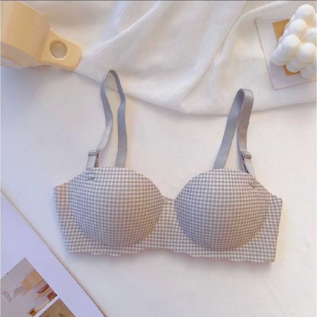 NEW Bra tanpa kawat / Seamless bra (Take all free tali bra transparan)