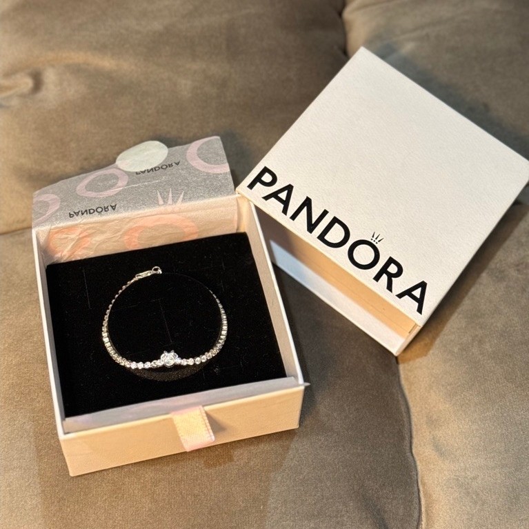 PANDORA x Disney Minnie Mouse Tennis Bracelet ORI preloved