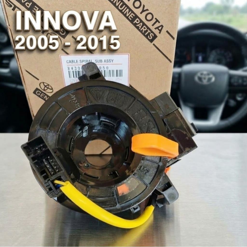 Kabel Spiral Klakson Toyota Kijang Innova 2005 2006 2007 2008 2009 2010 2011 2012 2013 2014 2015 Fle