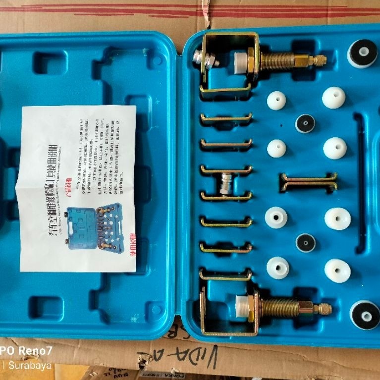 Alat tes kebocoran selang alat test kebocoran evaporator