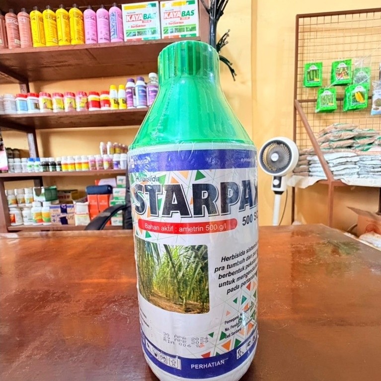 Habisida Sistemik STARPAK 500SC BA Ametrin Kemasan 1L / Racun Rumput Paling Ampuh