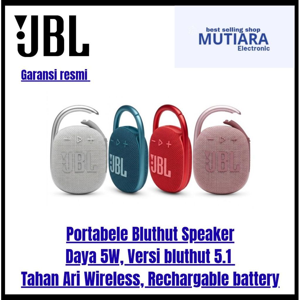 JBL PERSONAL SPEAKER CLIP 4 Series