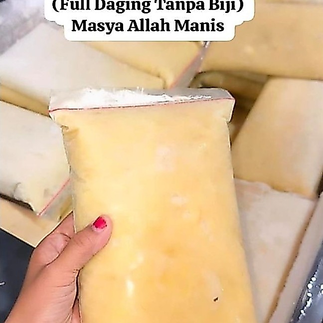 Daging Durian Montong Frozen