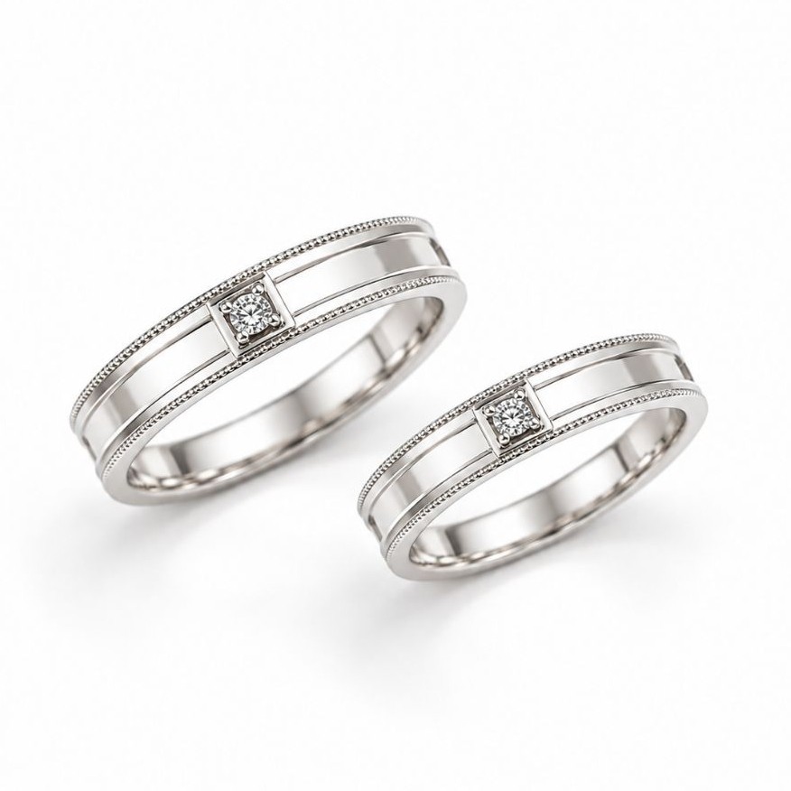CINCIN NIKAH EMAS DAN BERLIAN