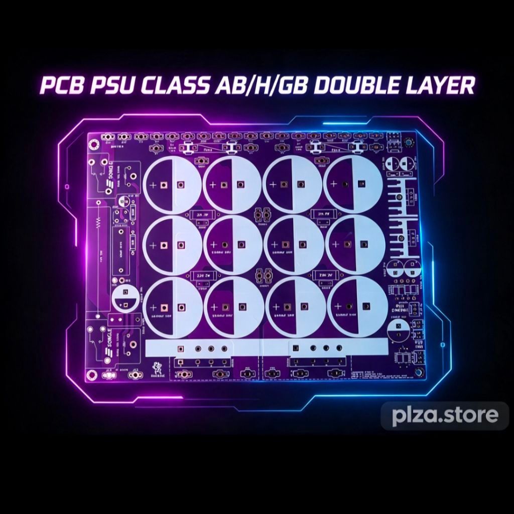 PCB PSU 12 ELKO CLASS AB/H/GB PCB PSU ISI 12 ELCO UNTUK POWER AMPLIFIER